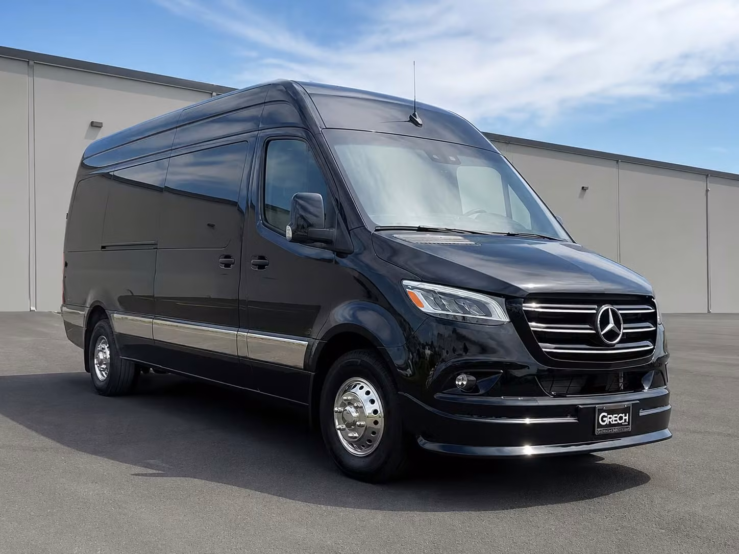 sprinter van with driver