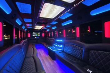 St Petersburg Limousine Bus Interior