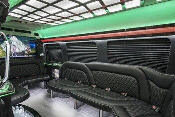 St Petersburg Sprinter Party Bus Interior
