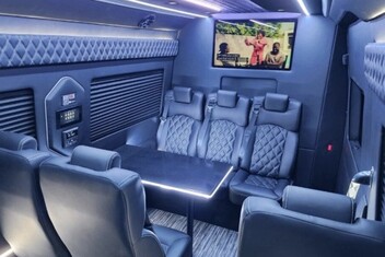 St Petersburg Sprinter Van Interior